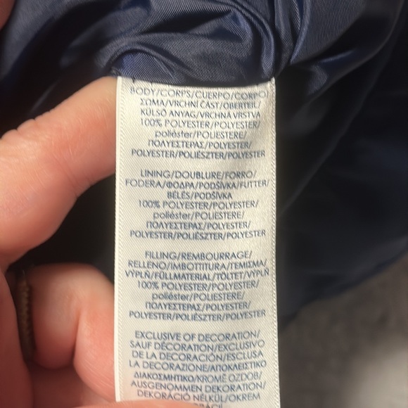 Chaps Men’s Navy Packable Puffer Vest, NWT’s, Size XL - Picture 3 of 11